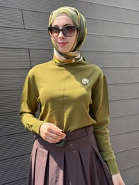 Nuss Triko 27K200 Lime Basic Tunik