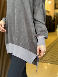Nuss Triko 27K3043 Vizon Detaylı Tunik