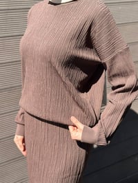Nuss Triko 27K702 Kahve Etekli Takım