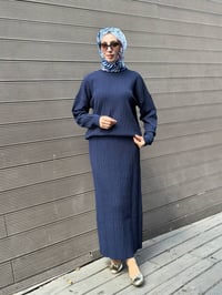 Nuss Triko 27K702 Lacivert Etekli Takım