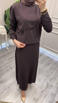 Nuss Triko 27K705 Kahve Triko Takım