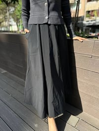 Qooq 24SS510 Siyah Keti Etek