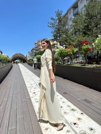 Senna 3009S23 Krem Fame Abiye
