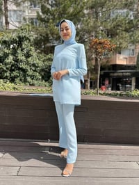 Senna SD242042091004 Bebe Mavi Crystal Takım