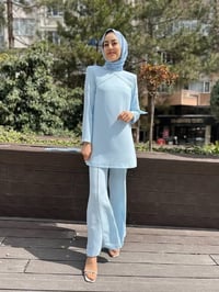 Senna SD242042091004 Bebe Mavi Crystal Takım
