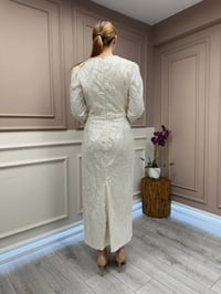 Tiara 261248 Ekru Taşlı Abiye