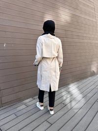 Trenç 3723 Taş Yaka Detaylı Kap