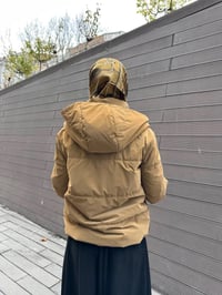 Trenç 5795 Camel Ribanalı Kapitone Mont