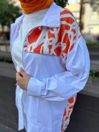 Venöve 24SSCEK0027 Desenli Tienen Ceket