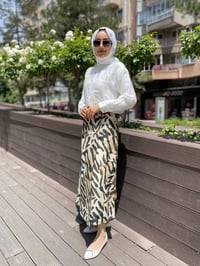 Venöve 24SSETE0009 Yeşil Halles Etek
