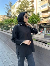Venöve 24SSGOM0017 Siyah Rovigo Gömlek