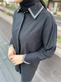 Venöve 24SSGOM0017 Siyah Rovigo Gömlek