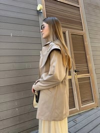 Venöve 25FWCEK0011 Camel Carlo Ceket