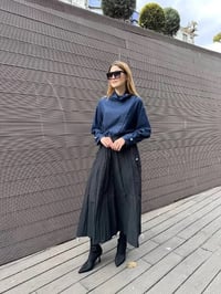 Venöve 25FWELB0004 Lacivert Pred Elbise