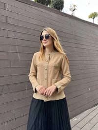 Venöve 25FWHRK0001 Bej Alder Hırka