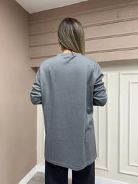 Venöve 25FWTRI0001 Gri Alava Triko