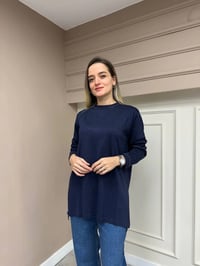 Venöve 25FWTRI0001 Lacivert Alava Triko