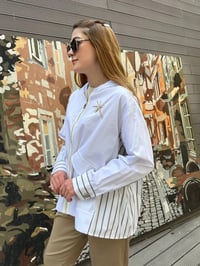 Venöve 25SSCEK0026 Beyaz Celeste Ceket