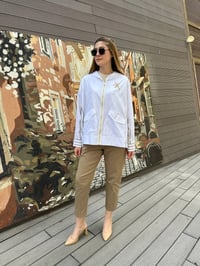 Venöve 25SSCEK0026 Beyaz Celeste Ceket