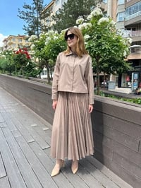 Venöve 25SSETE0002 Kahverengi Brandi Etek