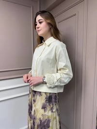 Venöve 25SSGOM0026 Sarı Bonnie Gömlek