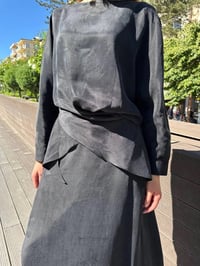 Venöve 25SSTUN0005 Siyah Kayra Takım