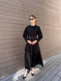 Venöve 26FWELB0003 Siyah Rayne Elbise