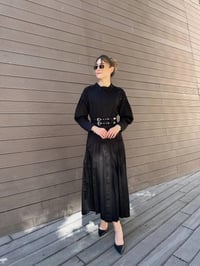 Venöve 26FWELB0003 Siyah Rayne Elbise