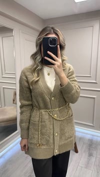 Venöve 26FWHRK0003 Bej Norre Hırka