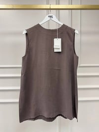 Venöve 26SSBLZ0006 Kahverengi Mayla Bluz