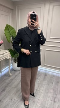 Venöve 26SSCEK0002 Siyah Eira Ceket