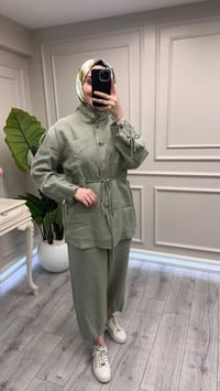 Venöve 26SSCEK0011 Yeşil Elvi Takım