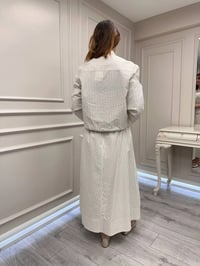 Venöve 26SSCEK0016 Siyah Çizgili Lita Takım