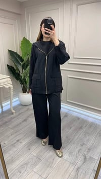 Venöve 26SSCEK0038 Siyah Edson Takım