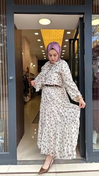 Venöve 26SSETE0005 Çiçekli Enna Takım