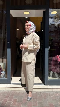 Venöve 26SSGOM0006 Bej Romy Takım