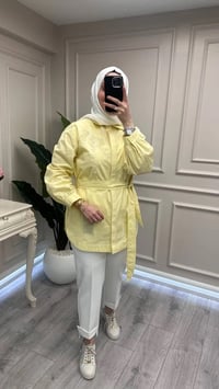 Venöve 26SSGOM0026 Sarı Lia Gömlek