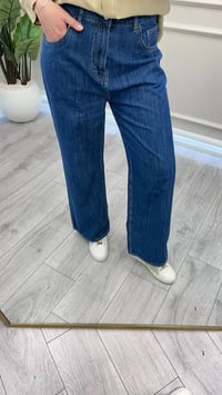 Venöve 26SSPNT0060 Lacivert Lottie Pantolon