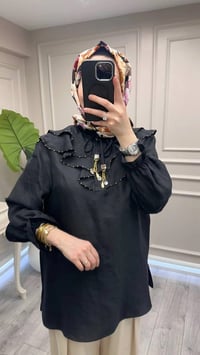 Venöve 26SSTUN0001 Siyah Enid Tunik