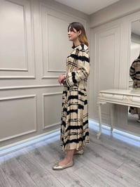 Venöve 26SSTUN0003 Siyah Çizgili Elva Takım
