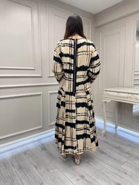 Venöve 26SSTUN0003 Siyah Çizgili Elva Takım