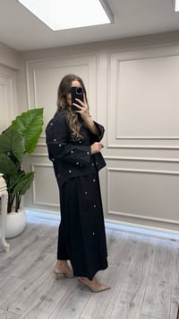 Venöve 27FWGOM0002 Siyah Agnes Takım