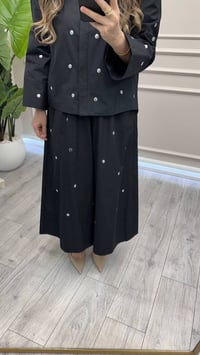 Venöve 27FWGOM0002 Siyah Agnes Takım
