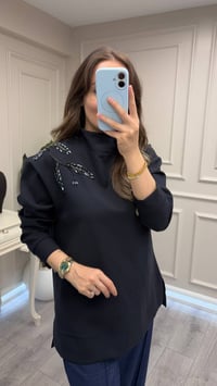 Venöve 27FWSWE0007 Lacivert Verity Sweat 