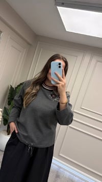 Venöve 27FWSWE0013 Gri Junni Sweat