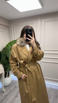 Venöve 27FWTRN0001 Camel Cressida Trenç