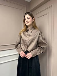 Venöve 25SSGOM0007 Kahverengi Lois Gömlek