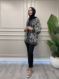 Yusuf Ödemir 26Y1360 Siyah Beli Bğalamalı Pantolon 