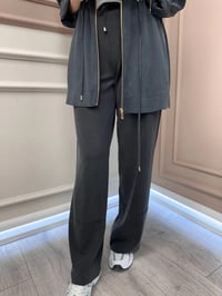 Yusuf Özdemir 1574 Füme Paça Detaylı Pantolon