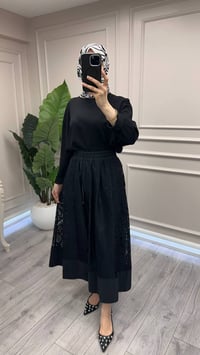 Yusuf Özdemir 1643 Siyah Brode Etek